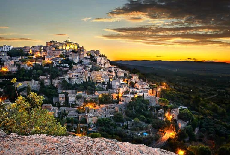 Camping in Gordes in Provence