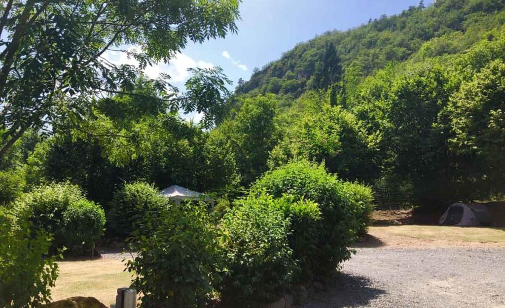 Emplacement de camping en Auvergne