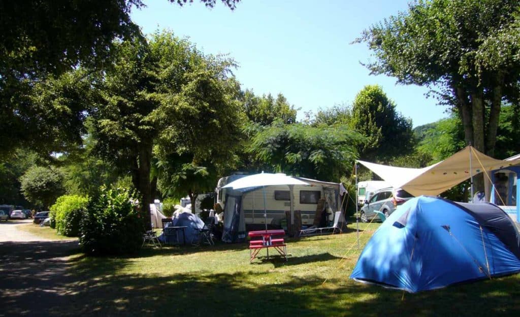 Emplacement de camping en Corrèze