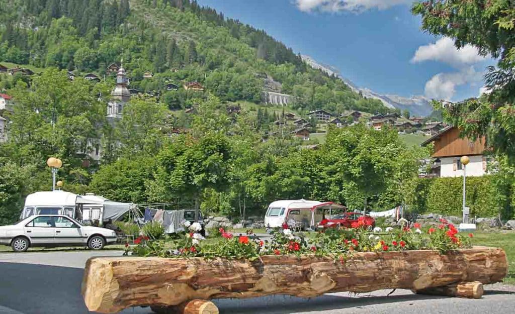 Emplacement de camping en Haute-Savoie au Grand-Bornand